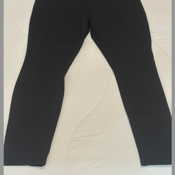 American Giant Ponte Slim Pants Black Size 10 - Picture 3 of 5